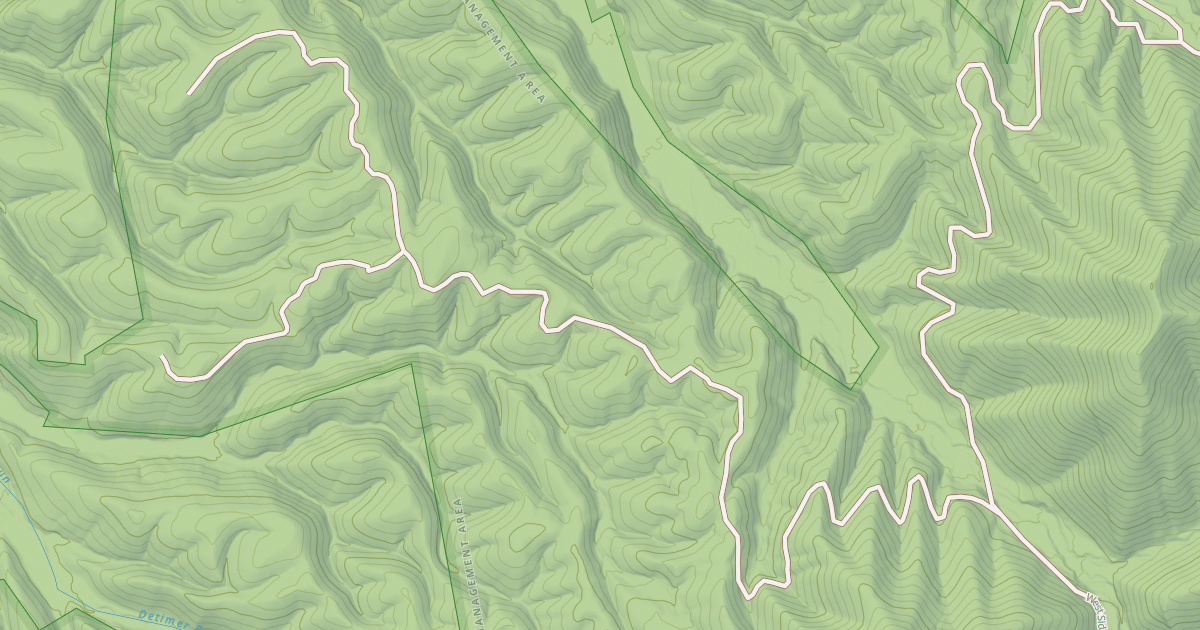 Map preview of ROAD RUN
