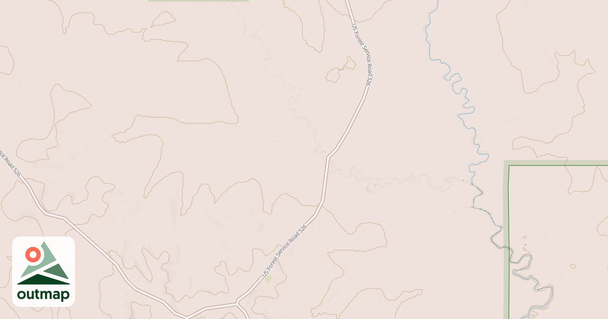 Map of USFS Motor Vehicle Use Map Roads {23B5750D-71ED-46A9-8CB4-8E5975D95D3B}