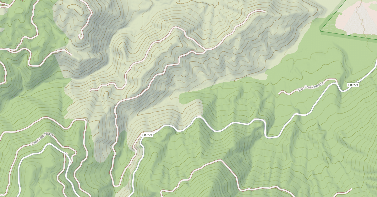Map preview of SOLO CREEK D
