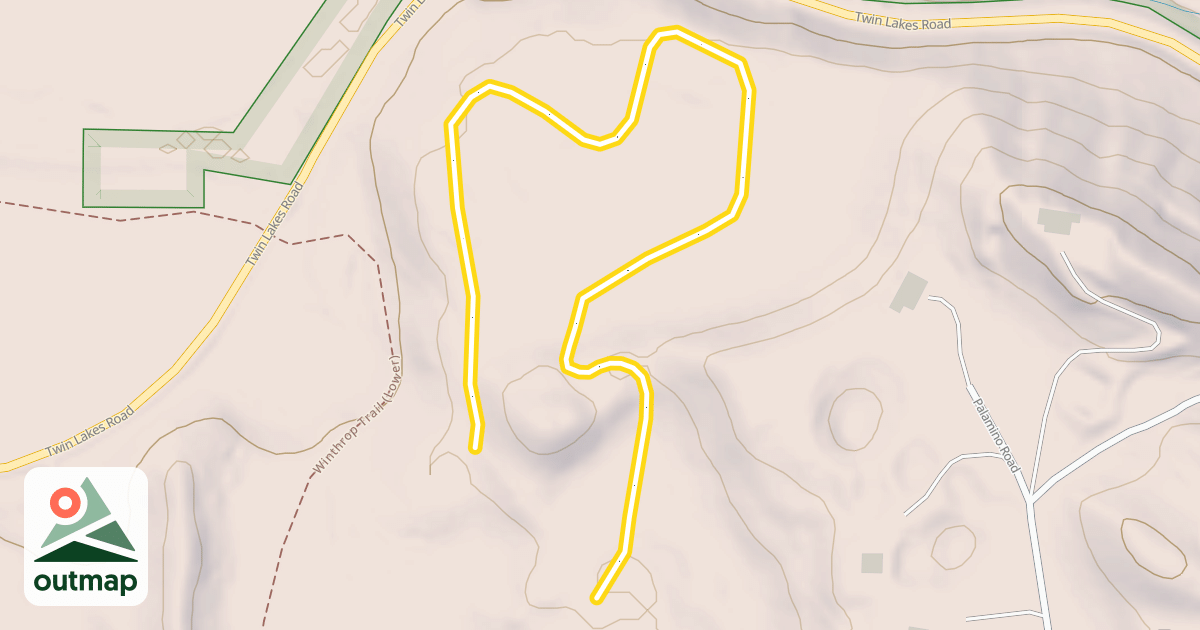 Map of Bitterbrush