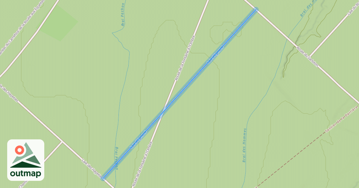 Map of Laie d'Egmont
