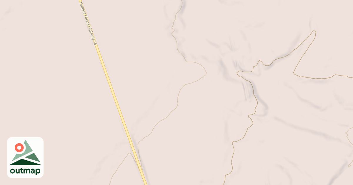 Map of USFS Motor Vehicle Use Map Trails 24484