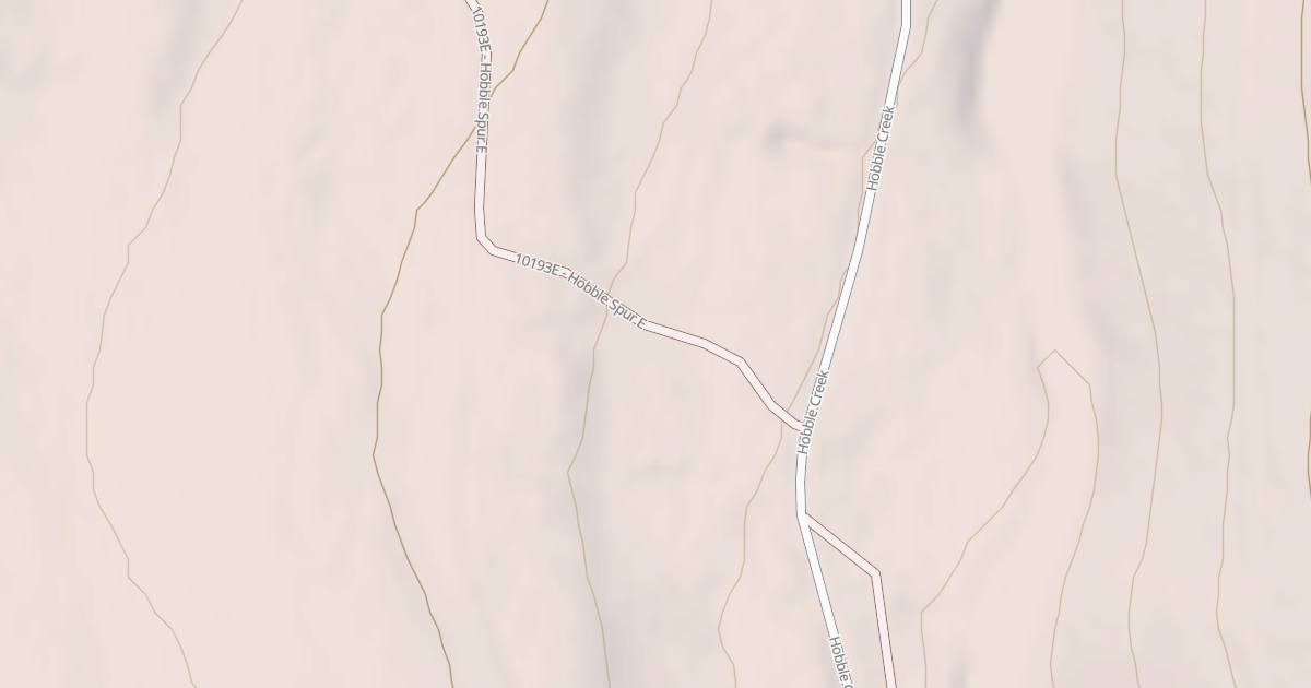 Map preview of HOBBLE SPUR E
