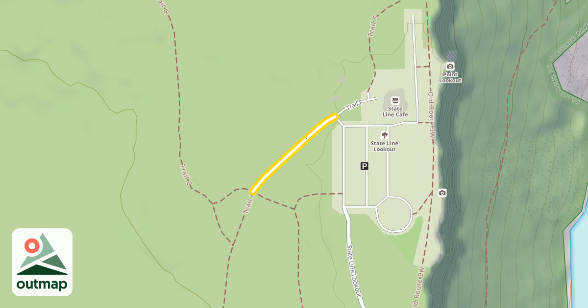 Map of Trail F