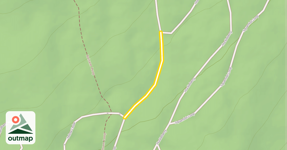 Map of Squamish Loop