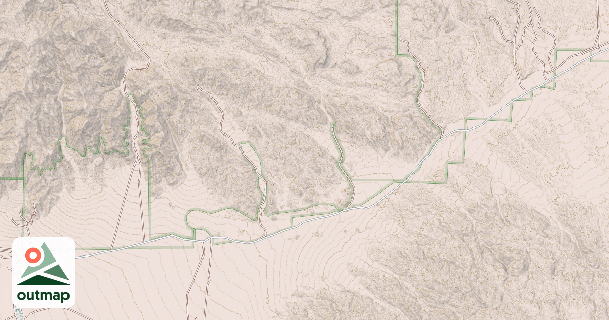 Map of BLM National GTLF Public Motorized Roads ecff96e4-e8fa-4ac9-b69e-b5f0de6003ed