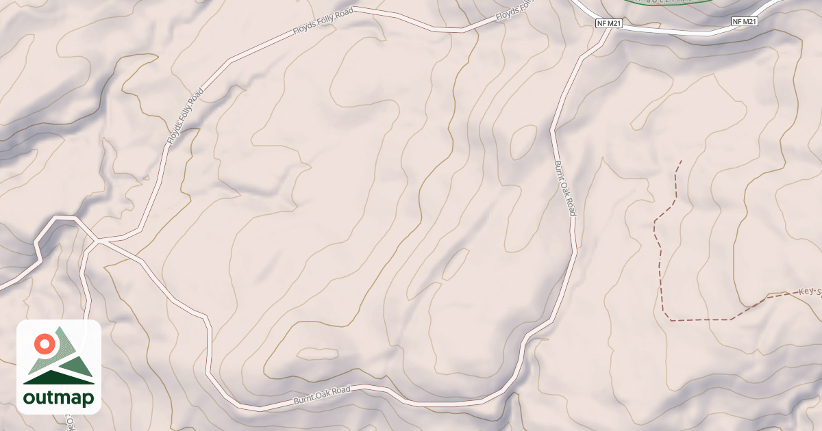 Map of BURNT OAK