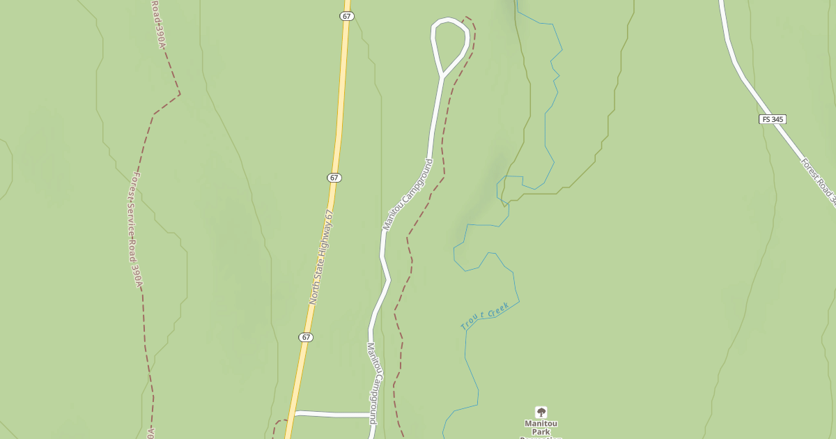 Map preview of MANITOU PG NORTH