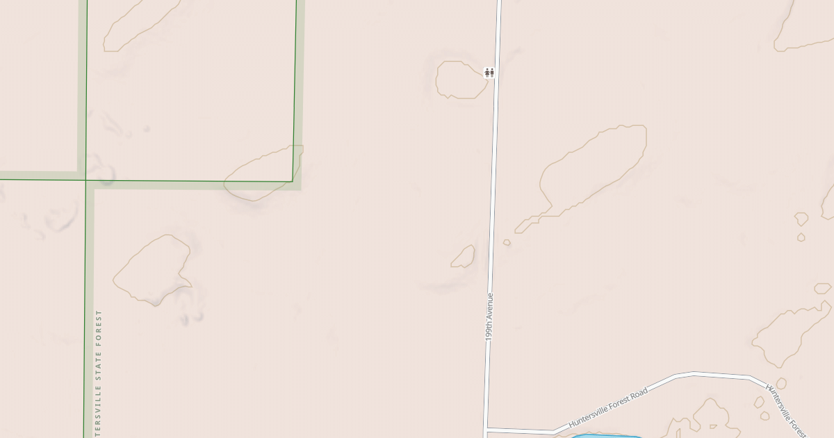 Map preview of Huntersville Trail