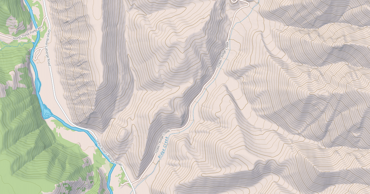 Map preview of RIDGE CREEK