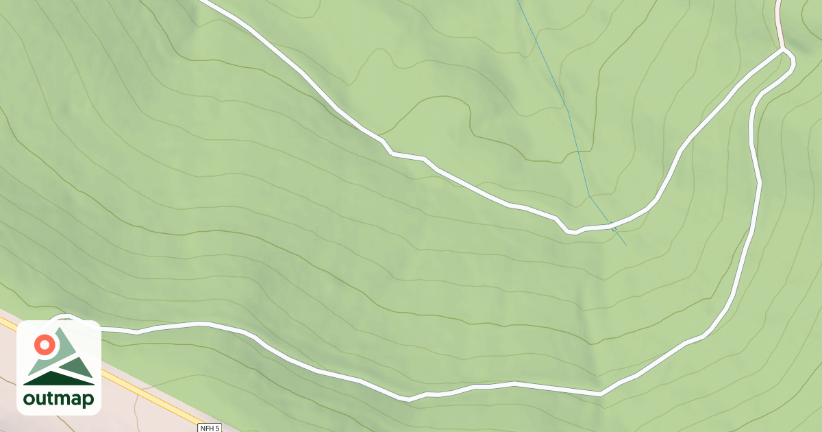 Map of ALDER CREEK