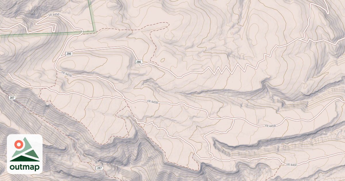 Map of Alamitos Loop