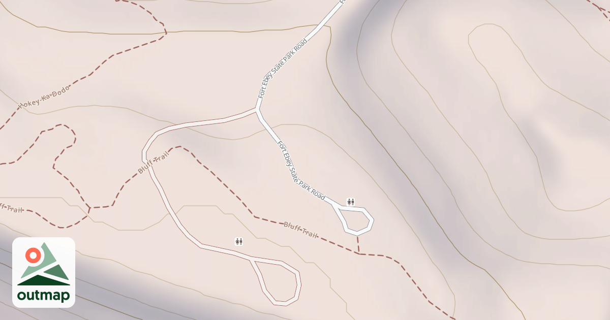 Map of Hill Valley Drive