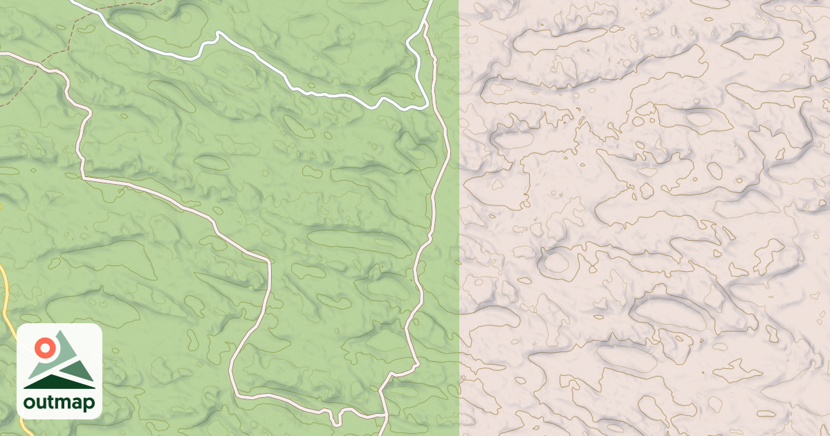 Map of Dismal River Trail