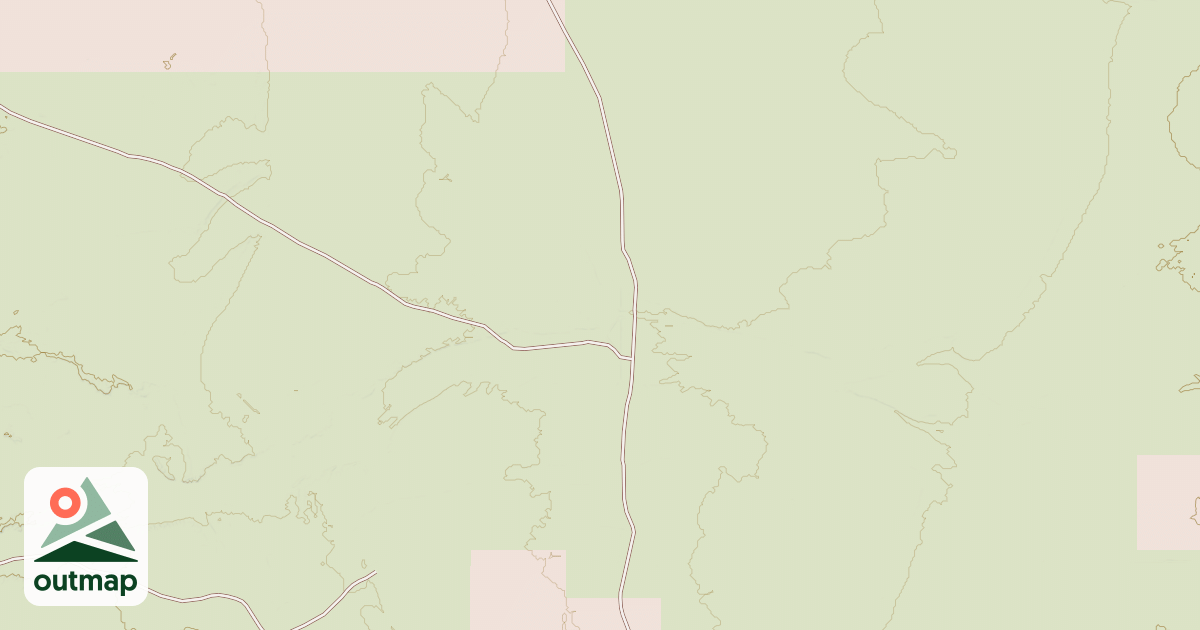 Map of BLM National GTLF Public Motorized Roads 0a154869-8453-4872-a5b0-42d213d85eb9