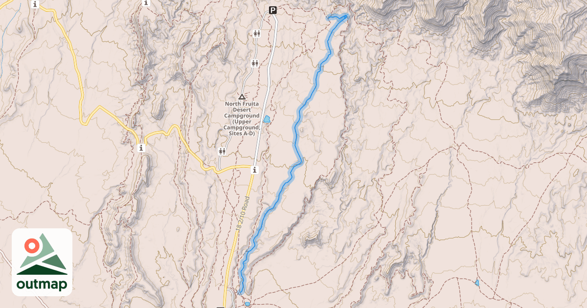 Map of PBR Trail