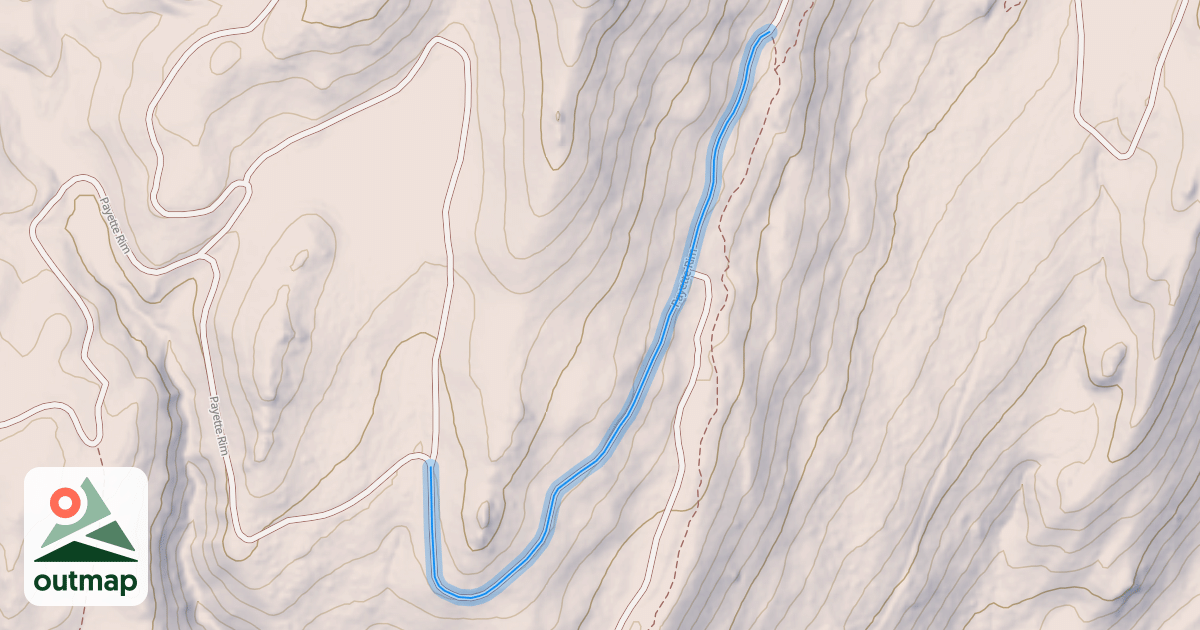 Map of Payette Rim