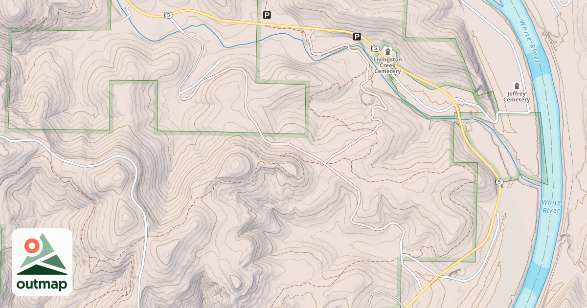 Map of USFS Motor Vehicle Use Map Roads {6A06F899-4764-48E5-80C3-7D8682676973}