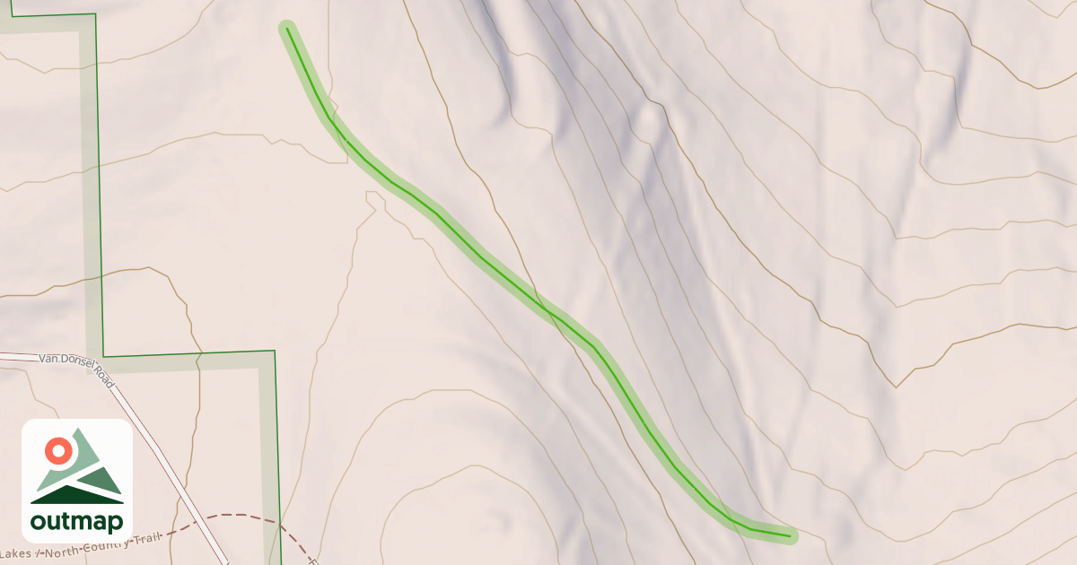 Map of Epicurus Way