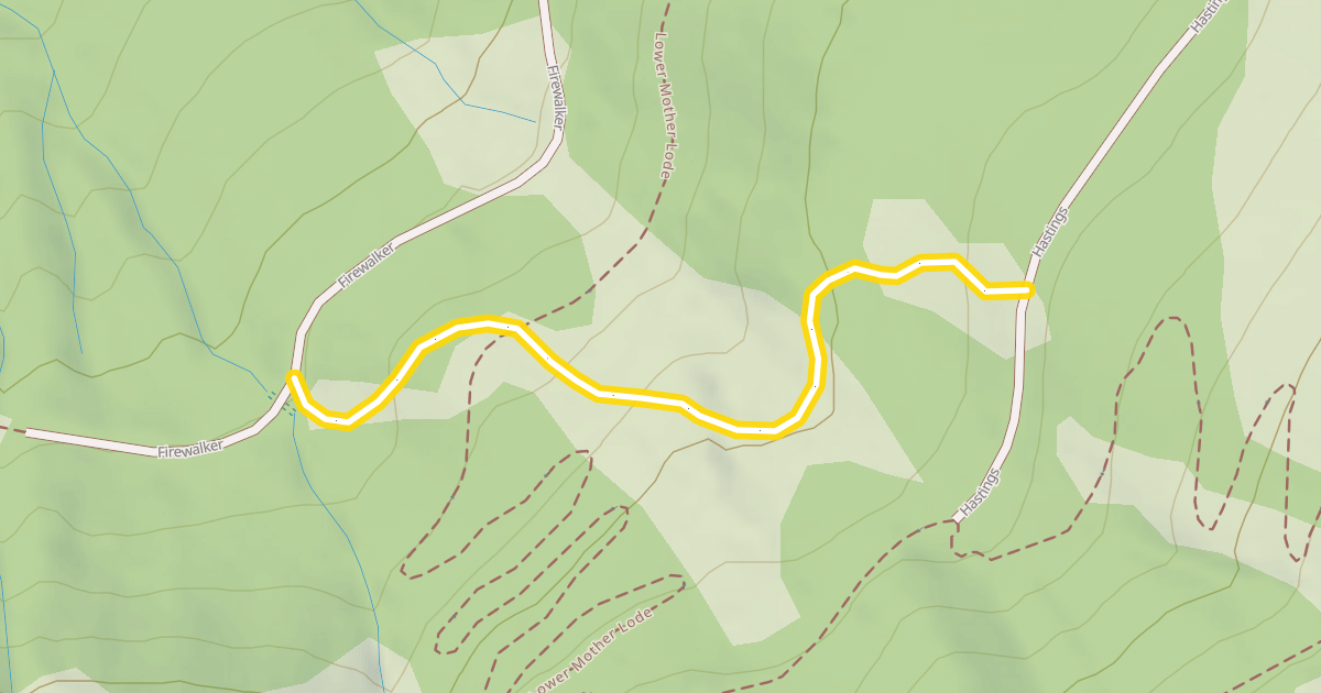 Map preview of Hastings Cut Off