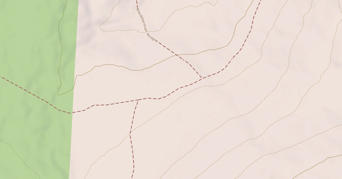 Map preview of North Pond Loop