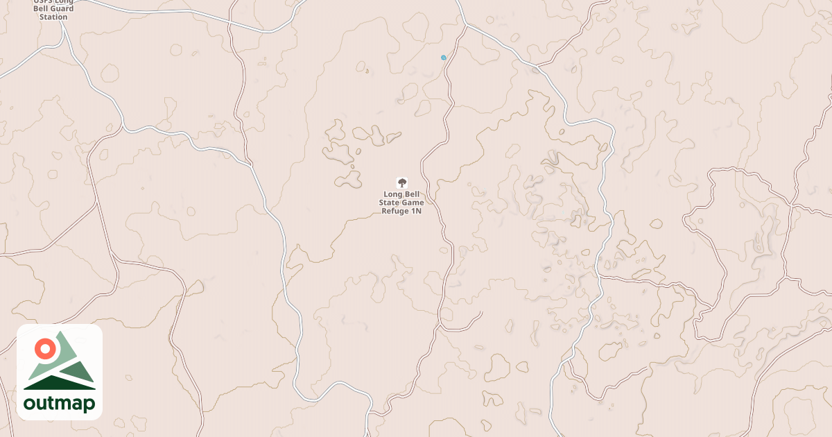 Map of MANUELS CAMP