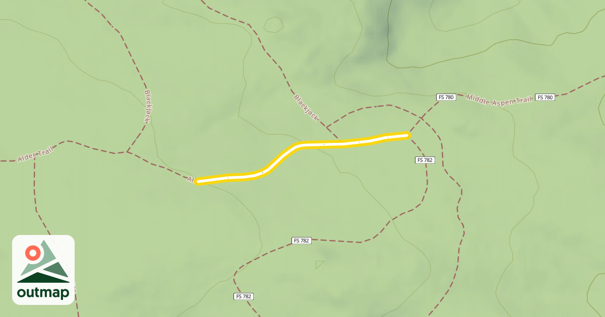 Map of Alder Trail