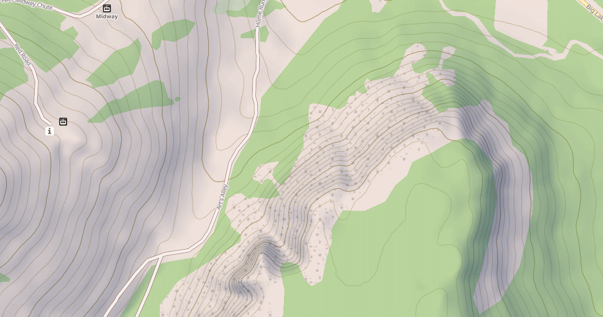 Map preview of Santiam Pass Ohv Atv Tr #210