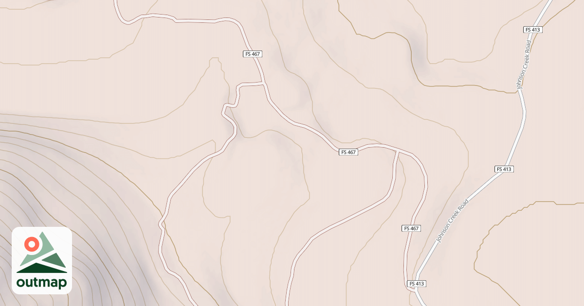 Map of CABIN CREEK