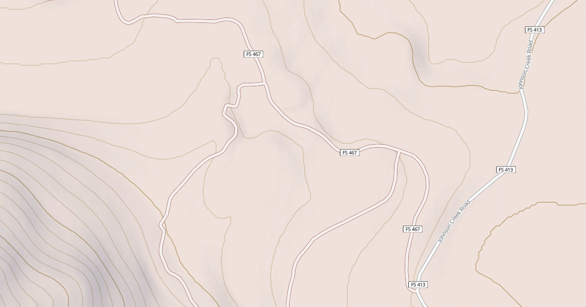 Map preview of CABIN CREEK