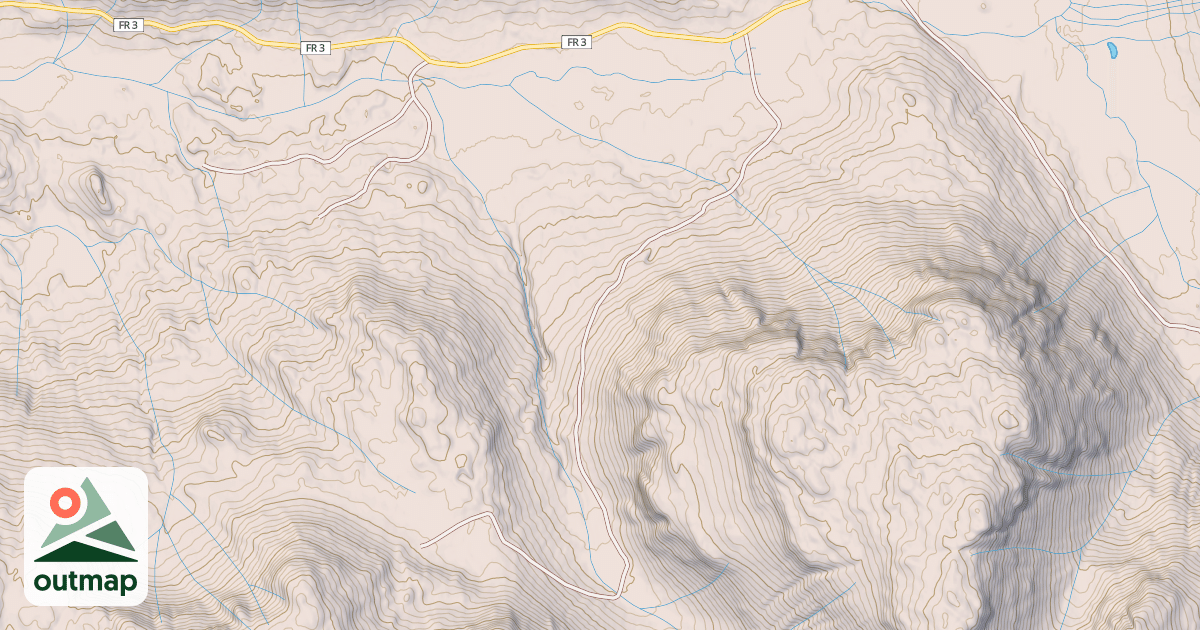 Map of CHARM SPUR