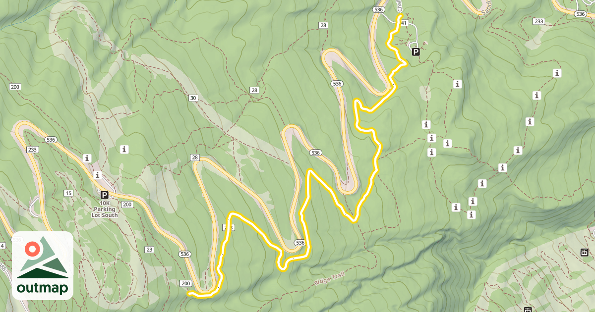 Map of Challenge Trail