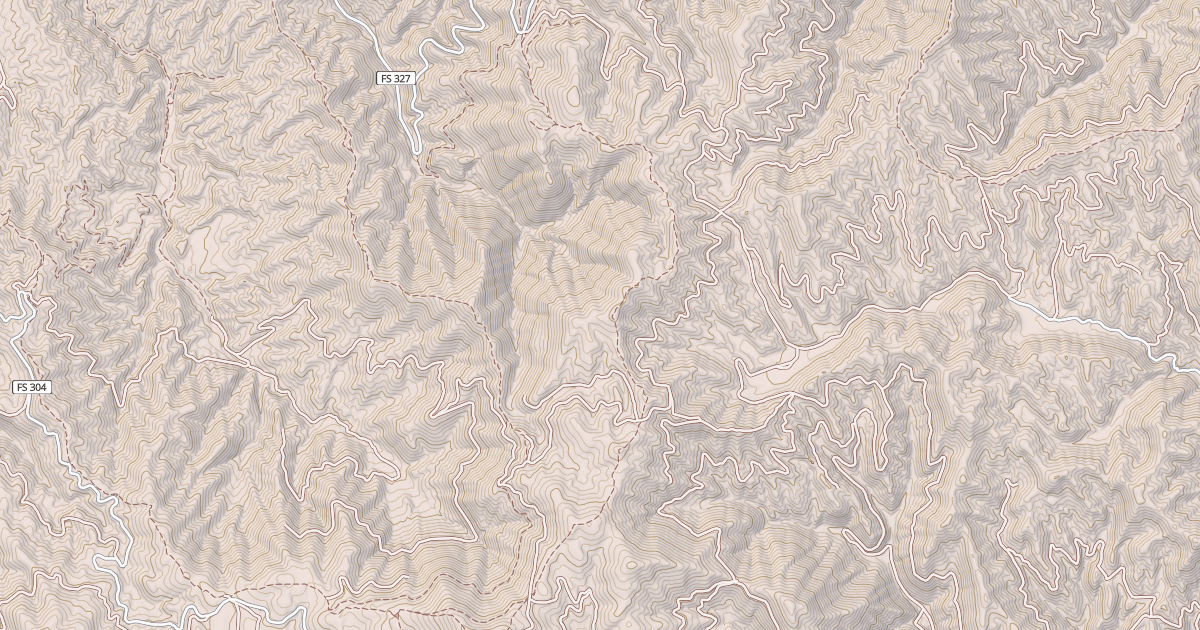 Map preview of Granite High Country
