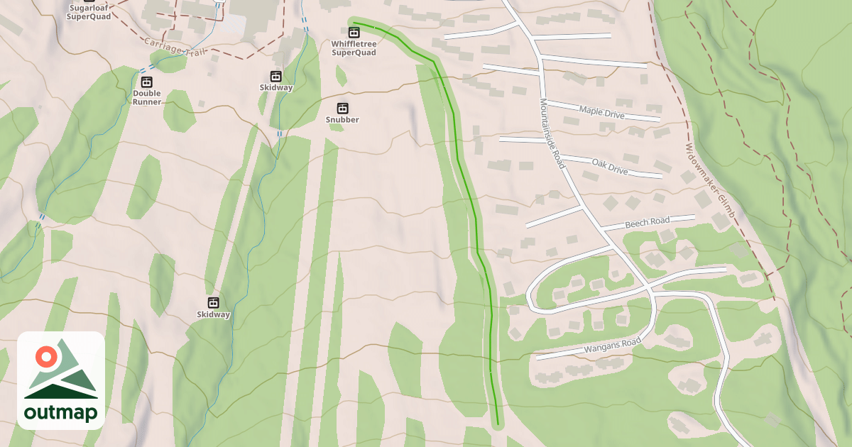 Map of Lower Buckboard