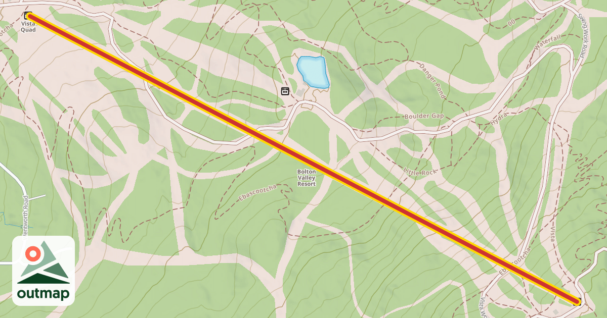 Map of Vista Quad