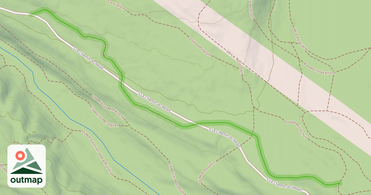 Map of 60 Sentier Desjardins