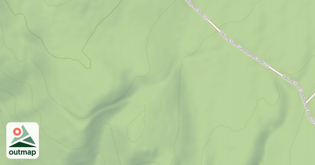 Map of USFS Motor Vehicle Use Map Roads {3752C33B-3745-4D30-8912-788850666875}