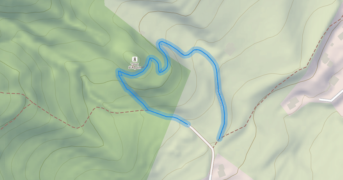 Map preview of Gr d'Aquin