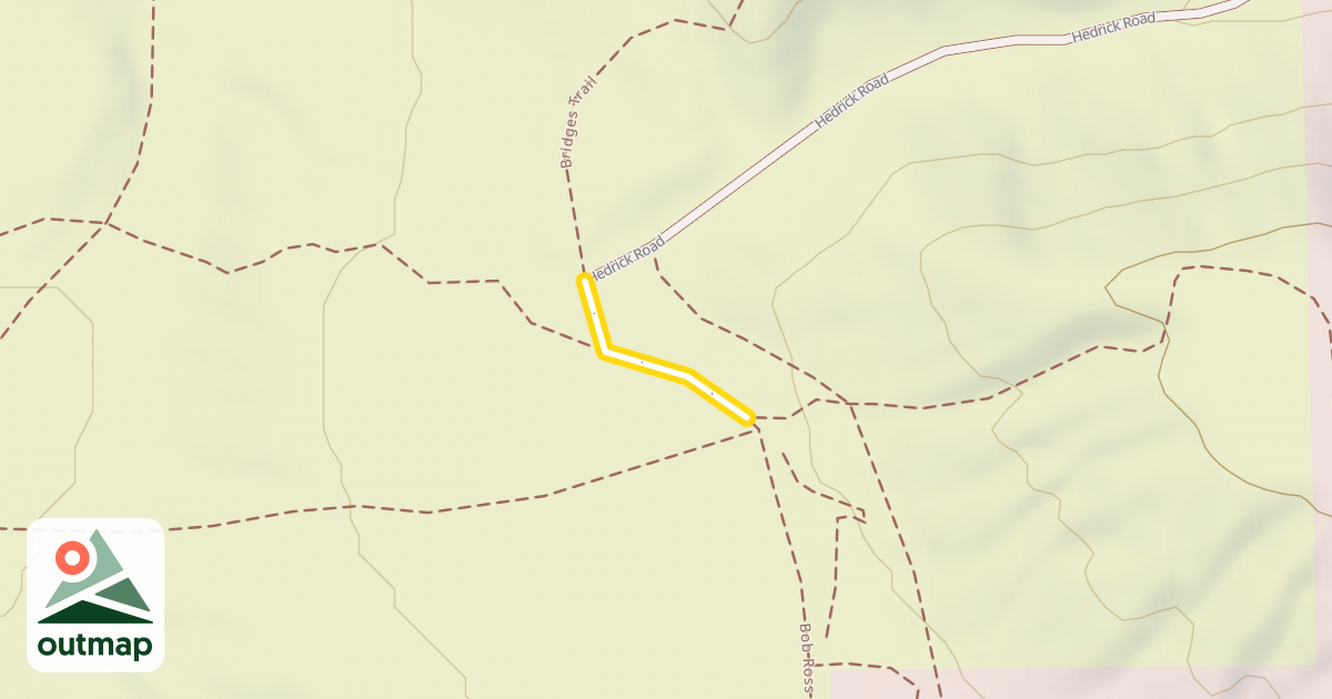 Map of Bridges Trail