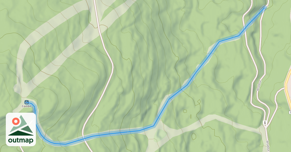 Map of Liévre blanc