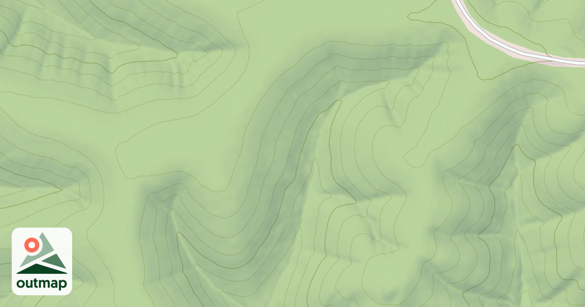 Map of CROOKED TREE