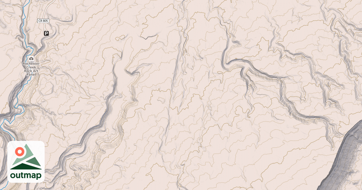 Map of BLM National GTLF Public Motorized Roads 1a0d6259-c66b-409c-9605-4c452589aade