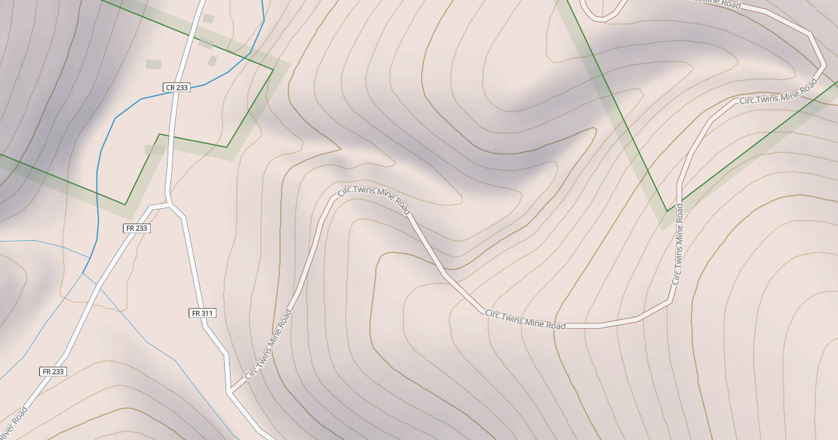 Map preview of CIRC TWINS MINE