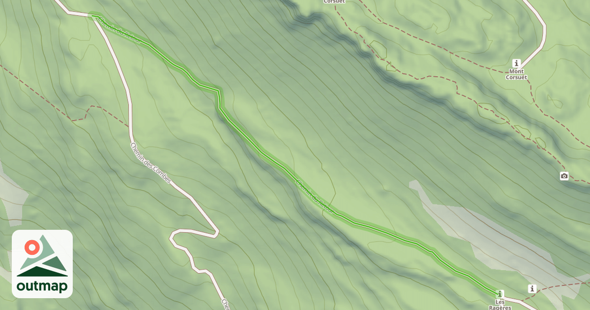 Map of Chemin du Retour