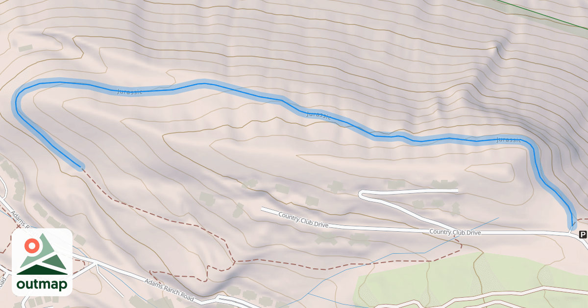 Map of Jurassic
