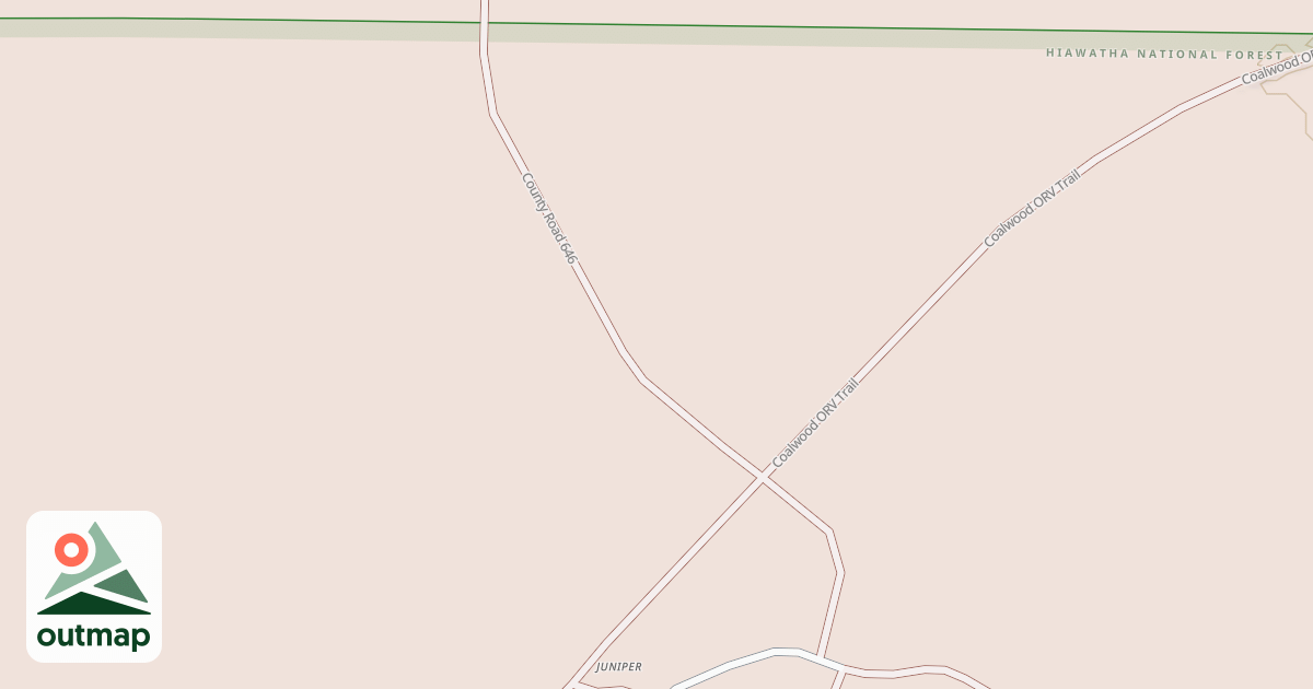Map of JUNIPER LOOP SPUR D