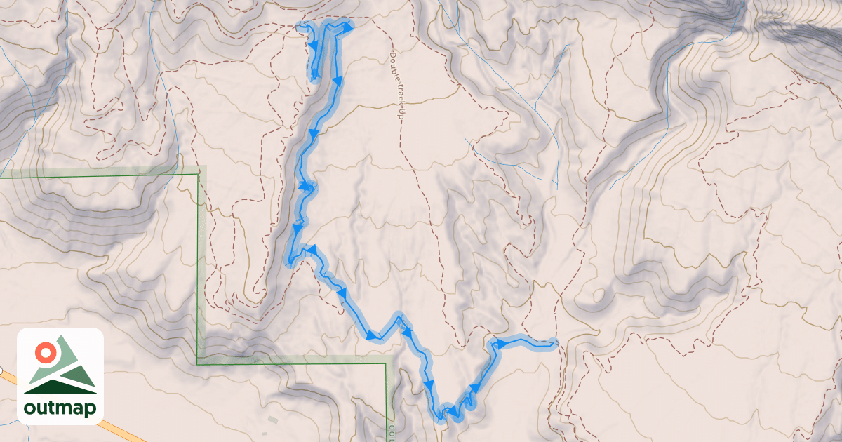 Map of Notorious B-S.I.D.E Trail