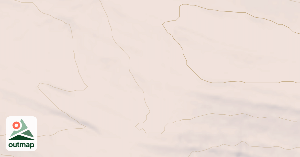 Map of HAND SPUR