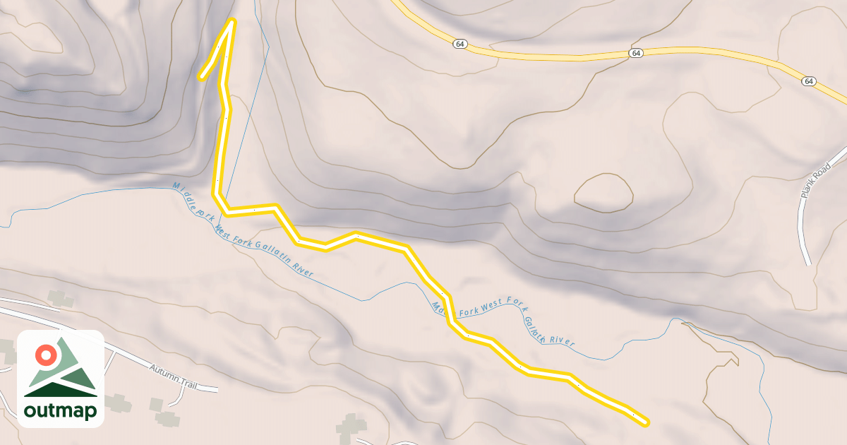 Map of Beaver Slide