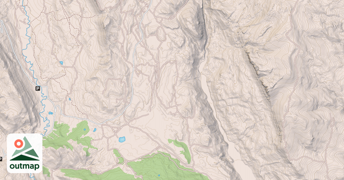 Map of CHARLIE CREEK